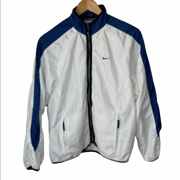 Nike Jackets & Blazers - Vintage Women's Nike Zip-Up Windbreaker Jacket Size M